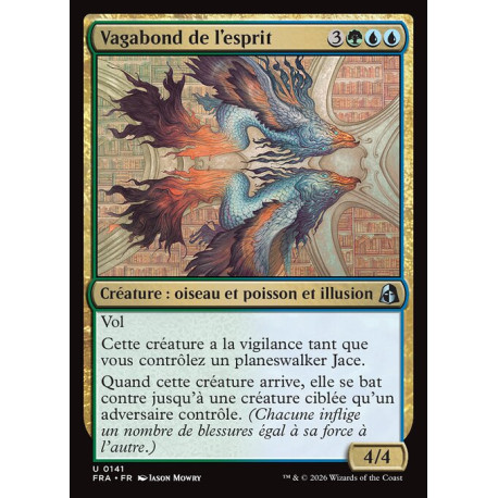 (Foil) Multicolore - Vagabond de l'esprit (U) [FRA]