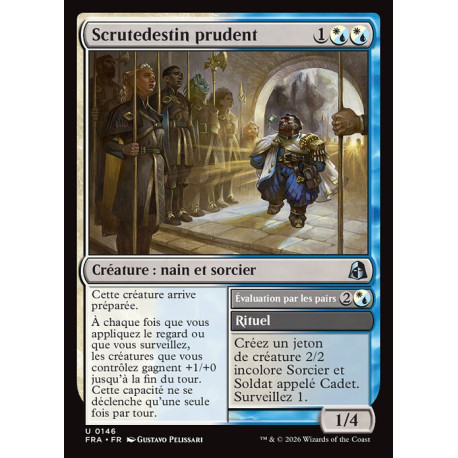 (Foil) Multicolore - Scrutedestin prudent (U) [FRA]