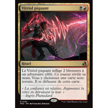 (Foil) Multicolore - Vitriol piquant (V1) (R) [FRA]