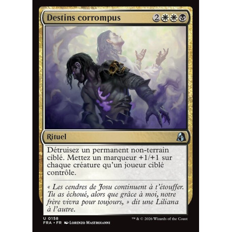 (Foil) Multicolore - Destins corrompus (U) [FRA]