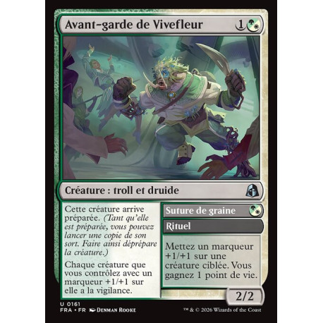 (Foil) Multicolore - Avant-garde de Vivefleur (U) [FRA]