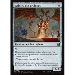 (Foil) Incolore - Arbitre des archives (U) [FRA]