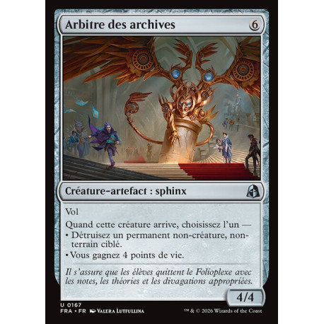 (Foil) Incolore - Arbitre des archives (U) [FRA]