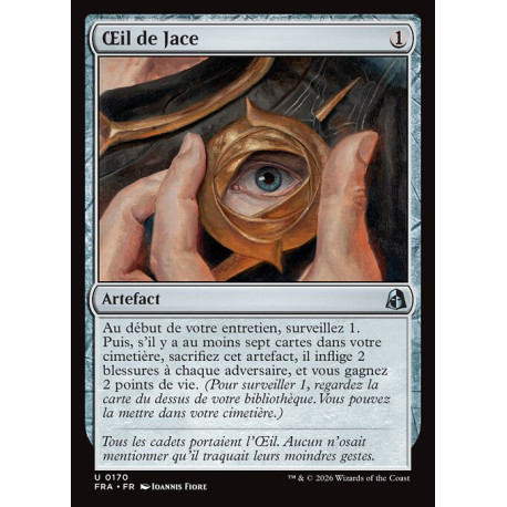 (Foil) Incolore - Œil de Jace (U) [FRA]