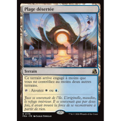 (Foil) Terrain - Plage désertée (V1) (R) [FRA]