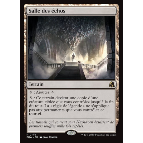 (Foil) Terrain - Salle des échos (V1) (R) [FRA]
