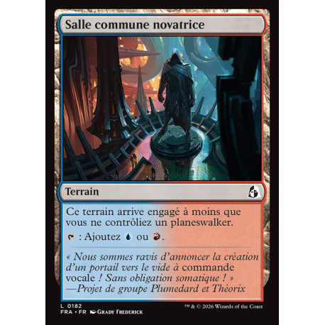 (Foil) Terrain - Salle commune novatrice (C) [FRA]