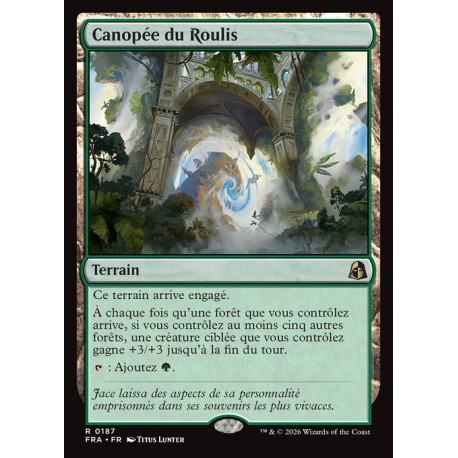 (Foil) Terrain - Canopée du Roulis (V1) (R) [FRA]