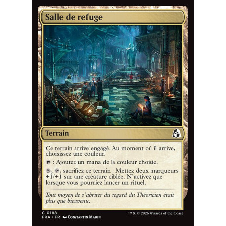 (Foil) Terrain - Salle de refuge (C) [FRA]