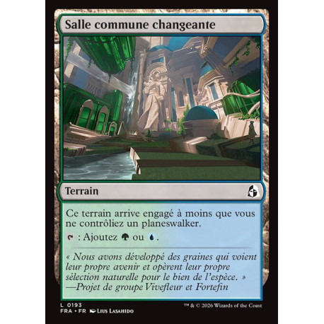 (Foil) Terrain - Salle commune changeante (C) [FRA]