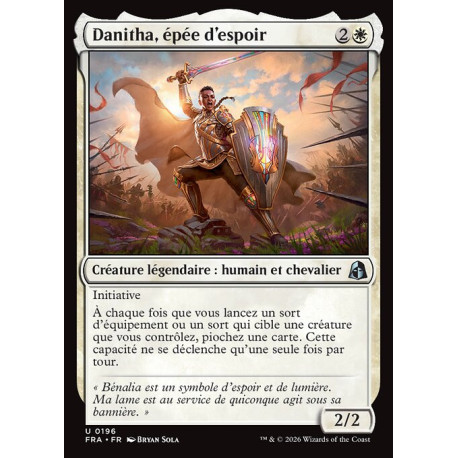 (Foil) Blanche - Danitha, épée d'espoir (U) [FRA]