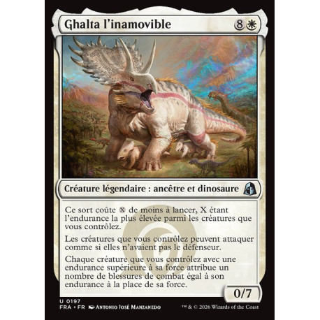 (Foil) Blanche - Ghalta l'inamovible (U) [FRA]
