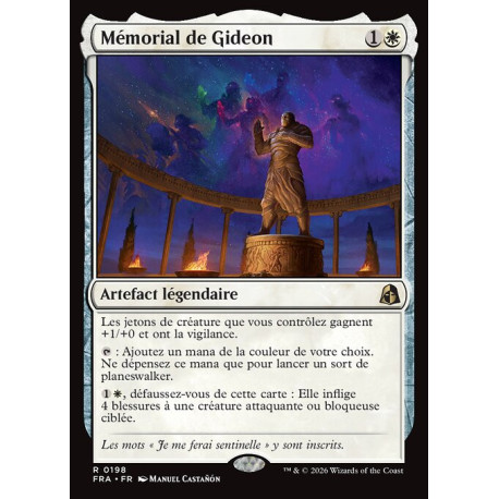 (Foil) Blanche - Mémorial de Gideon (V1) (R) [FRA]