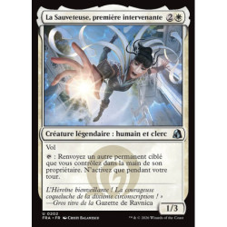 (Foil) Blanche - La Sauveteuse, première intervenante (U) [FRA]