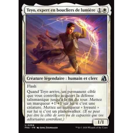 (Foil) Blanche - Teyo, expert en boucliers de lumière (V1) (U) [FRA]