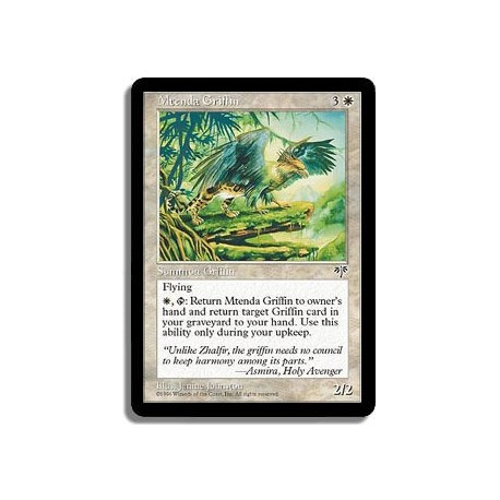 Blanche - Griffon de la mtenda (U)
