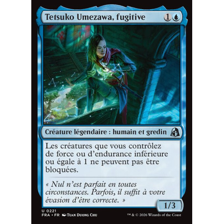 (Foil) Bleue - Tetsuko Umezawa, fugitive (U) [FRA]
