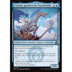 (Foil) Bleue - Traxos, gardien de l'académie (U) [FRA]