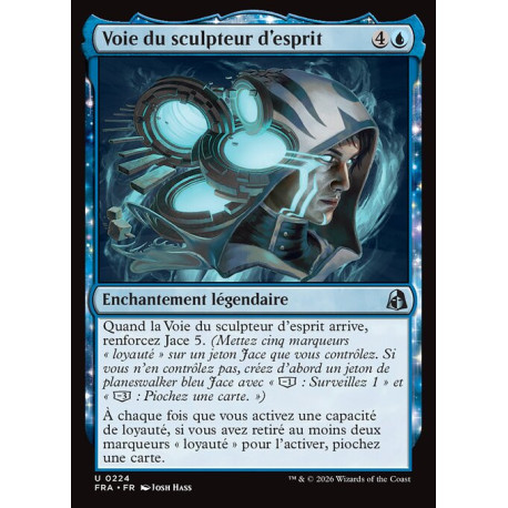 (Foil) Bleue - Voie du sculpteur d'esprit (U) [FRA]