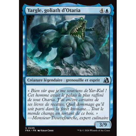 (Foil) Bleue - Yargle, goliath d'Otaria (U) [FRA]