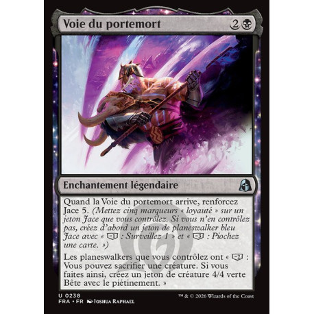 (Foil) Noire - Voie du portemort (U) [FRA]