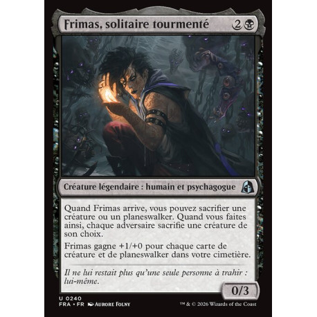(Foil) Noire - Frimas, solitaire tourmenté (V1) (U) [FRA]