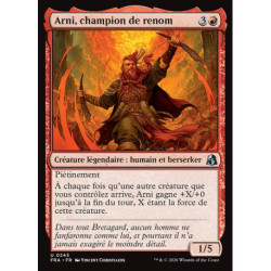 (Foil) Rouge - Arni, champion de renom (U) [FRA]
