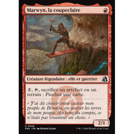 (Foil) Rouge - Marwyn, la coupeclaire (V1) (U) [FRA]