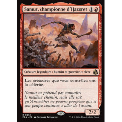 (Foil) Rouge - Samut, championne d'Hazoret (V1) (R) [FRA]