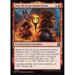 (Foil) Rouge - Voie de la pyromancienne (U) [FRA]