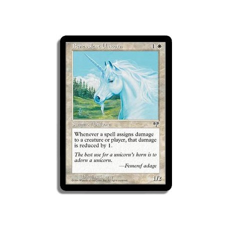 Blanche - Licorne bienveillante (C)