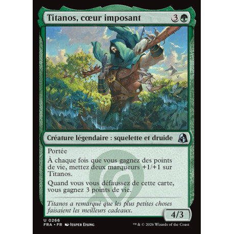 (Foil) Verte - Titanos, cœur imposant (U) [FRA]