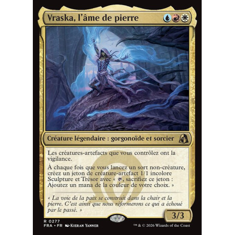 (Foil) Multicolore - Vraska, l'âme de pierre (V1) (R) [FRA]