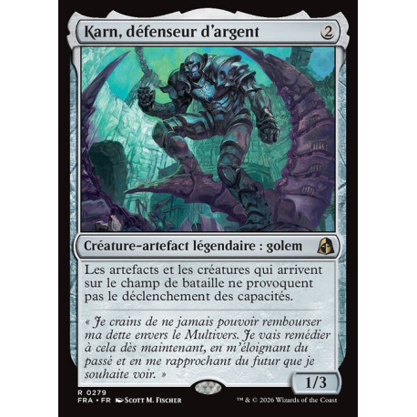 (Foil) Incolore - Karn, défenseur d'argent (V1) (R) [FRA]