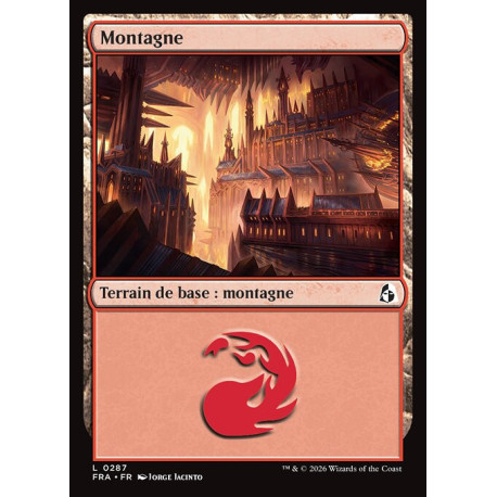 (Foil) Terrain - Montagne (V1) (L) [FRA]
