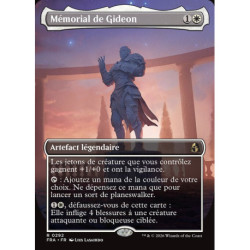 (Foil) Blanche - Mémorial de Gideon (V2, Borderless Echoed Pairs) (R) [FRA]