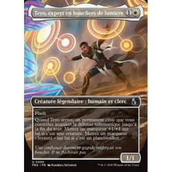 (Foil) Blanche - Teyo, expert en boucliers de lumière (V2, Borderless Echoed Pairs) (U) [FRA]