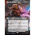 (Foil) Noire - Garruk, boucher voilé (V2, Borderless Echoed Pairs) (M) [FRA]