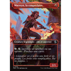 (Foil) Rouge - Marwyn, la coupeclaire (V2, Borderless Echoed Pairs) (U) [FRA]