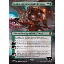 (Foil) Verte - Garruk, briseur de malédictions (V2, Borderless Echoed Pairs) (M) [FRA]