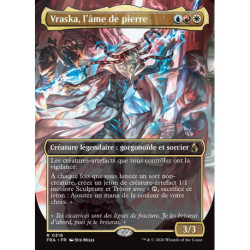 (Foil) Multicolore - Vraska, l'âme de pierre (V2, Borderless Echoed Pairs) (R) [FRA]