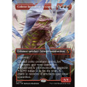 (Foil) Rouge - Colosse lacérateur de cratères (V2, Borderless - Shattered Mirror) (M) [FRA]