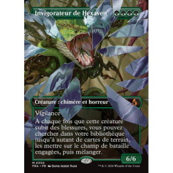 (Foil) Verte - Invigorateur de Hexaven (V2, Borderless - Shattered Mirror) (M) [FRA]
