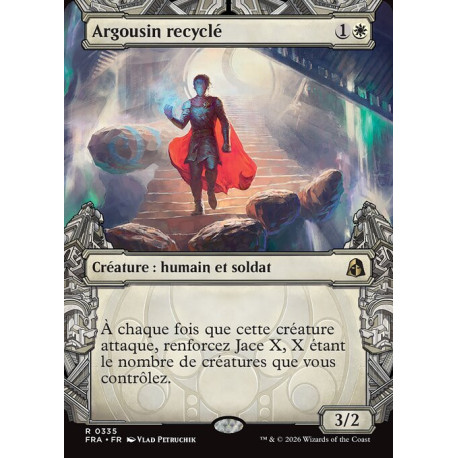 (Foil) Blanche - Argousin recyclé (V2, Sculptor's Stronghold) (R) [FRA]