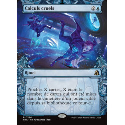 (Foil) Bleue - Calculs cruels (V2, Sculptor's Stronghold) (R) [FRA]