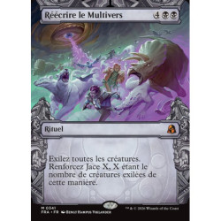 (Foil) Noire - Réécrire le Multivers (V2, Sculptor's Stronghold) (M) [FRA]