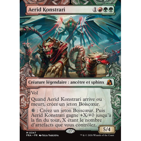 (Foil) Multicolore - Aerid Konstrari (V2, Sculptor's Stronghold) (M) [FRA]
