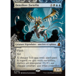 (Foil) Multicolore - Denzilore Fortefin (V2, Sculptor's Stronghold) (M) [FRA]