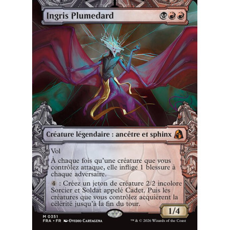 (Foil) Multicolore - Ingris Plumedard (V2, Sculptor's Stronghold) (M) [FRA]