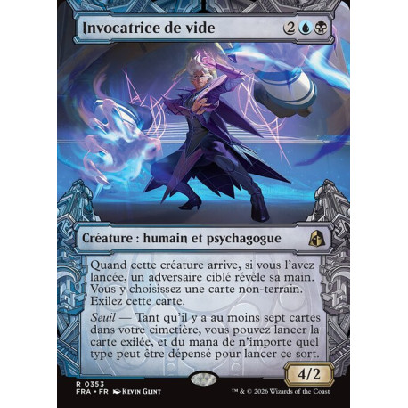 (Foil) Multicolore - Invocatrice de vide (V2, Sculptor's Stronghold) (R) [FRA]